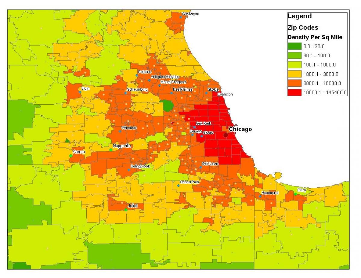 demografia-mapa Chicago