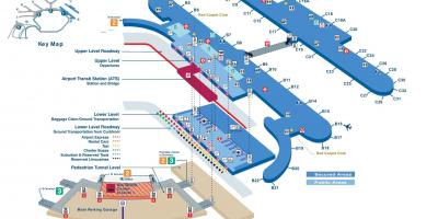 Mapa O Hare terminal 1