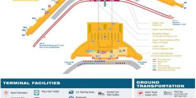 Mapa O Hare terminal 5